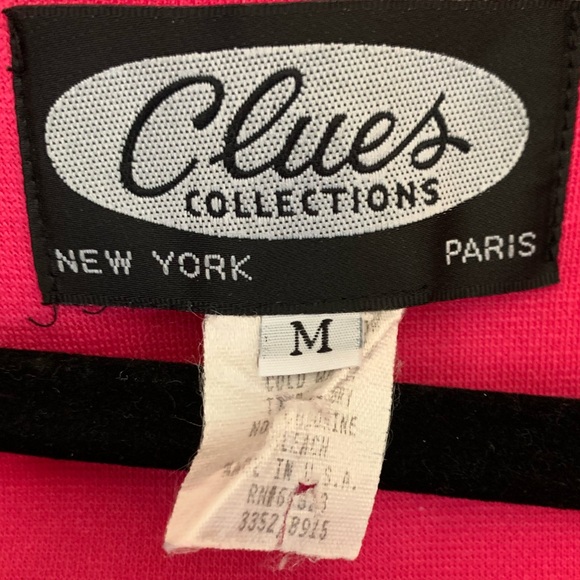 Vintage Clues Collection Barbie Pink Yellow Sleeveless Knee Length Dress Size M - Picture 9 of 10